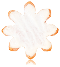 Délice Géranium, biscuit moelleux en forme de fleur aux fragrances de géranium