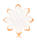 Géranium Délice, heart-shaped soft biscuit with geranium fragrance.